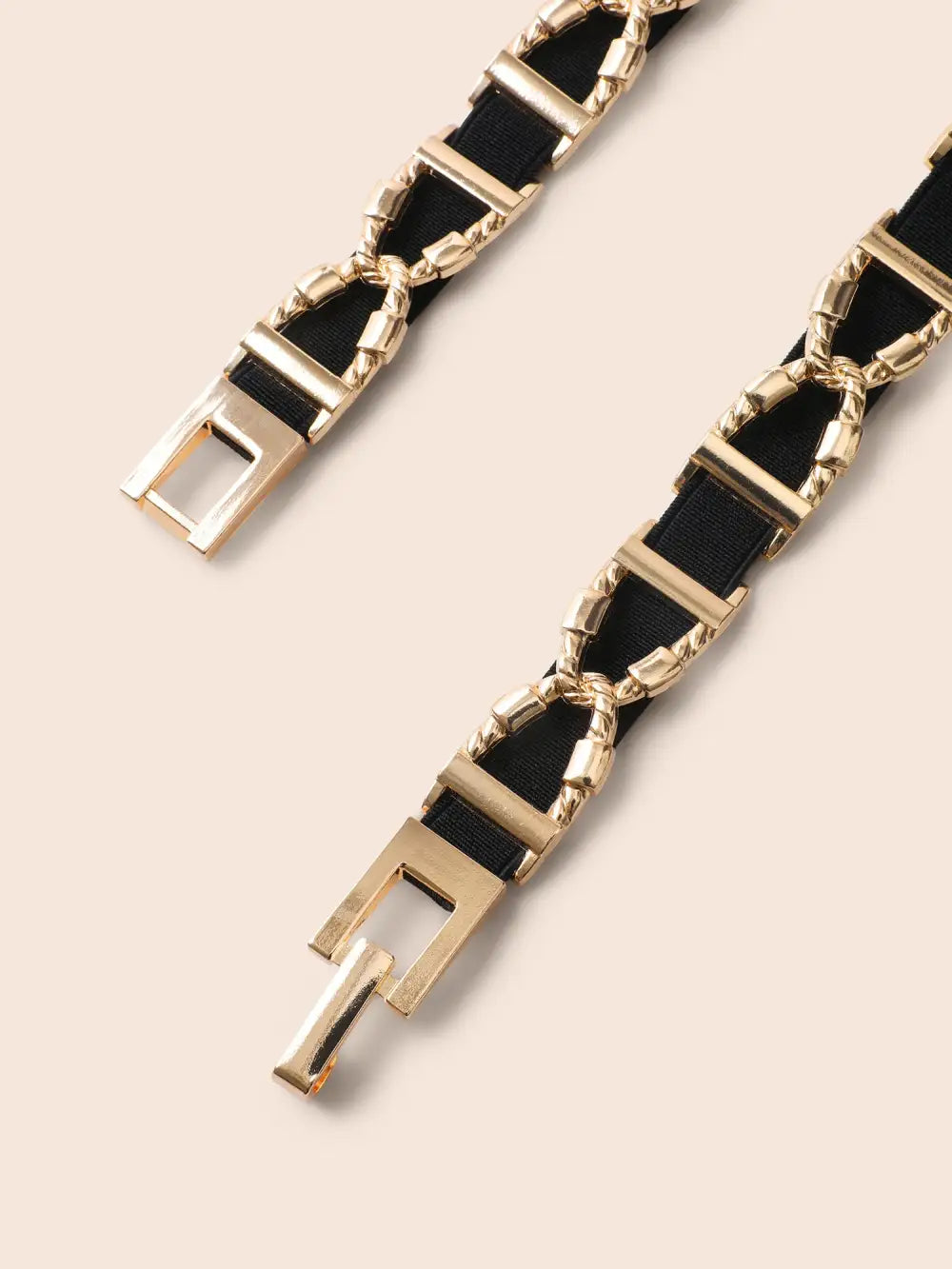 Golden Bow Metal Buckle Belt