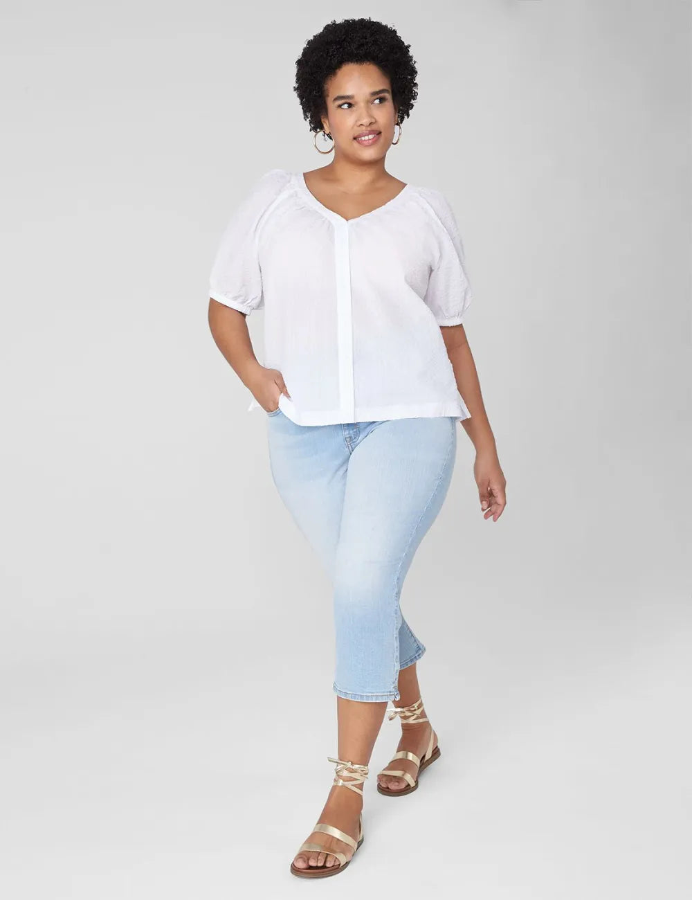 Signature Fit High-Rise Skinny Pedal Jean