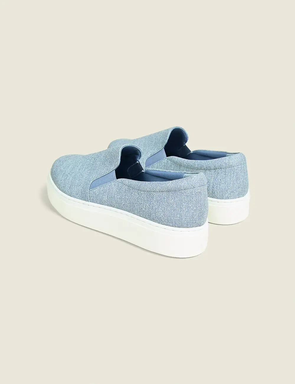 Dream Cloud Faux-Leather Slip-On Platform Sneaker