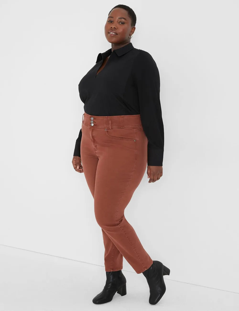 Ultra High-Rise Color Sateen Jegging