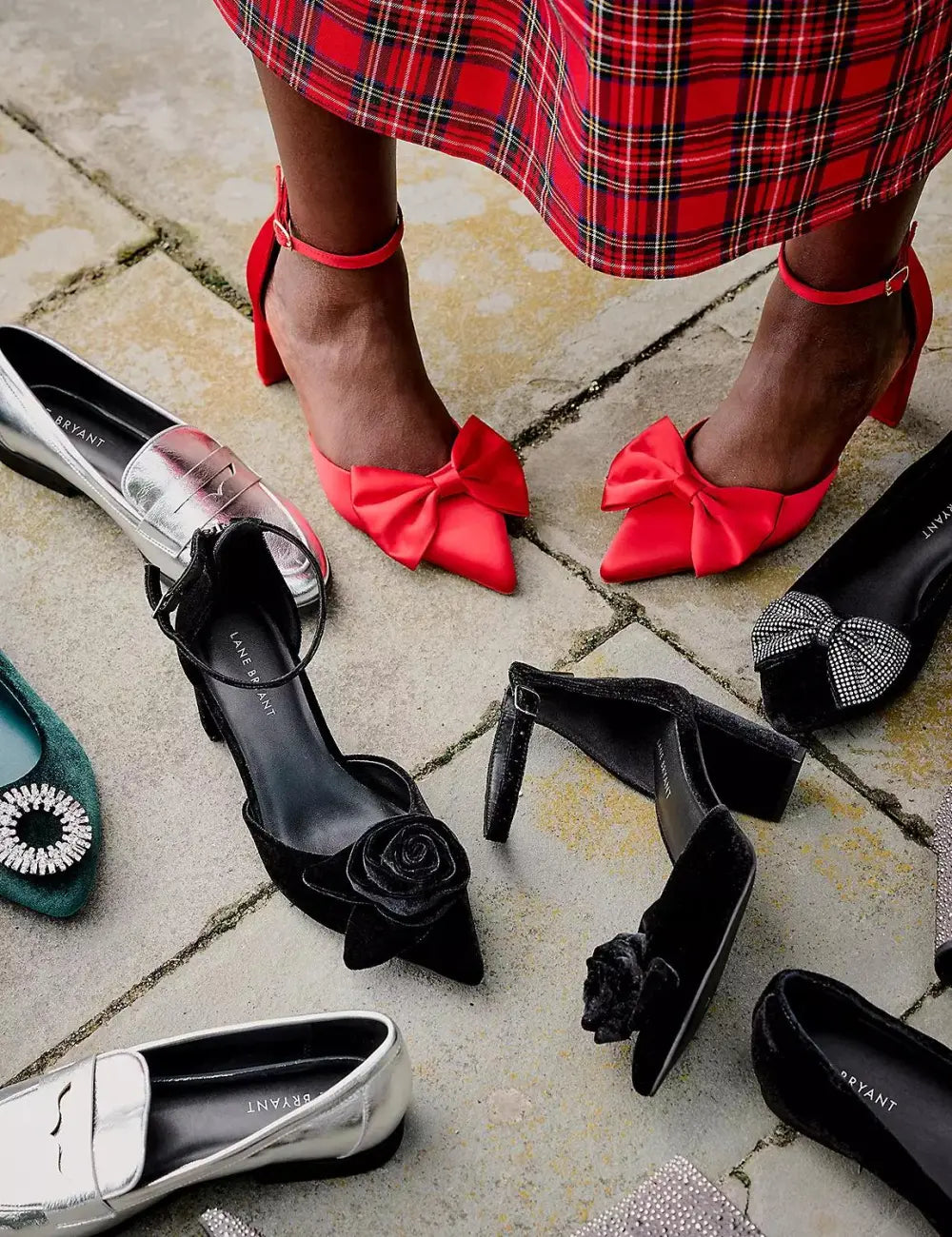 Dream Cloud Satin Bow Heel