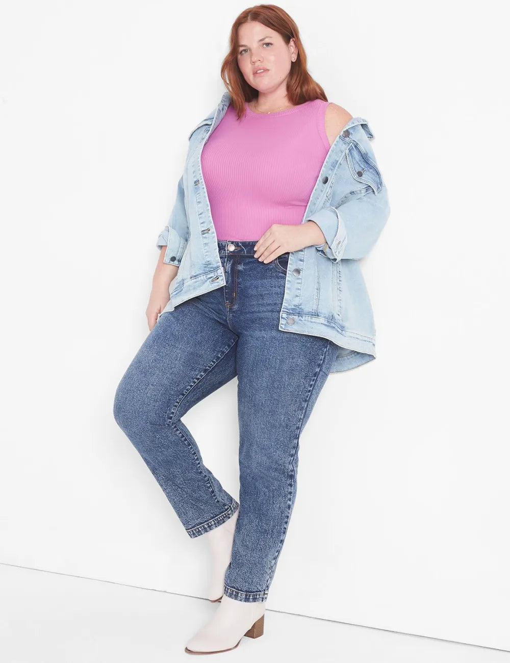 Signature Fit Slim Straight Ankle Jean