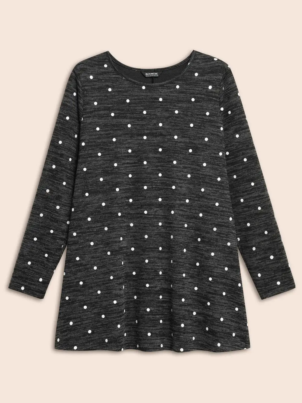 Heather Polka Dot Pocket T-Shirt