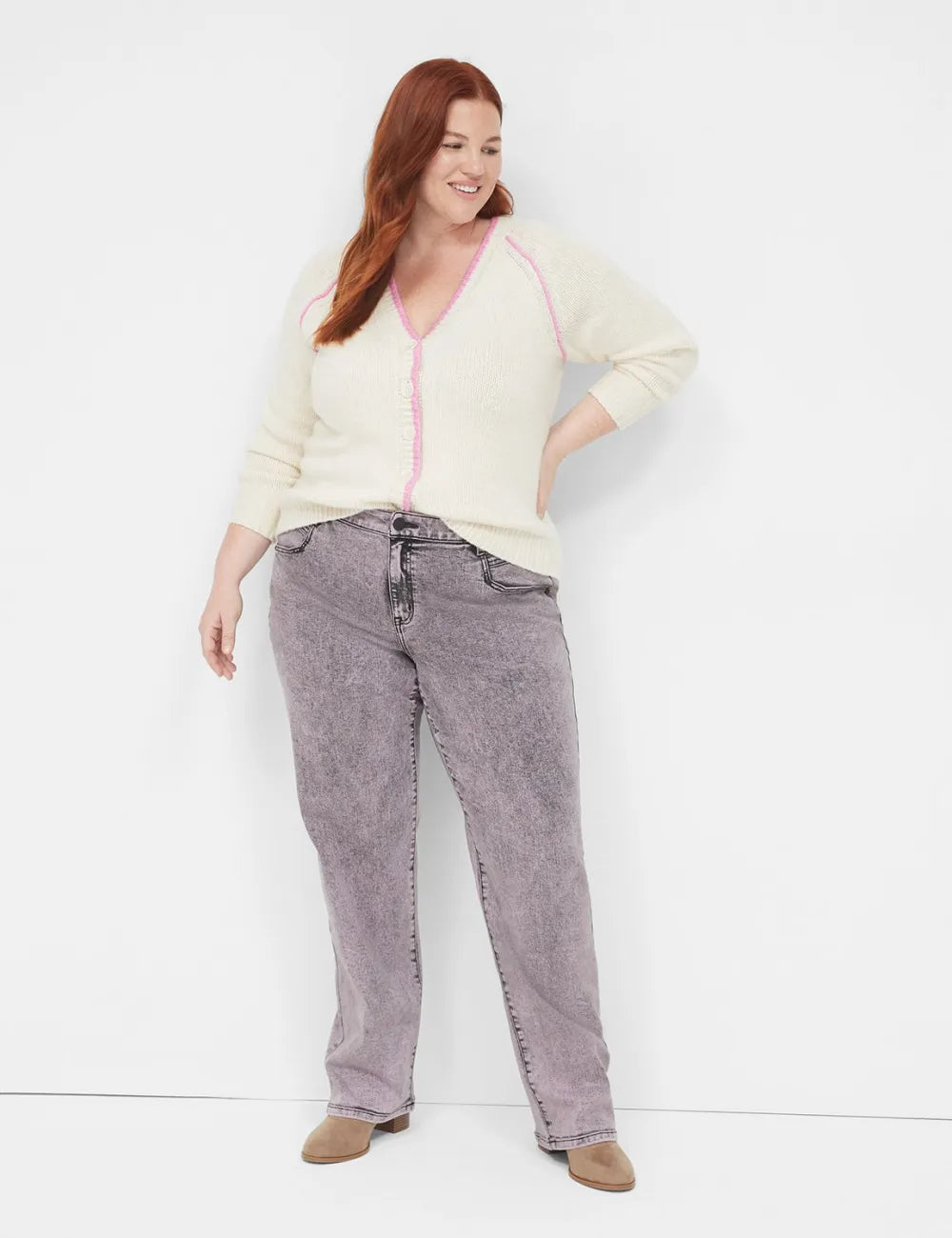 Relaxed Straight Color Jean
