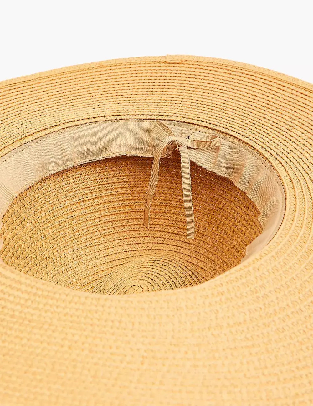 Braid-Detail Fedora With Adjustable Interior Tie