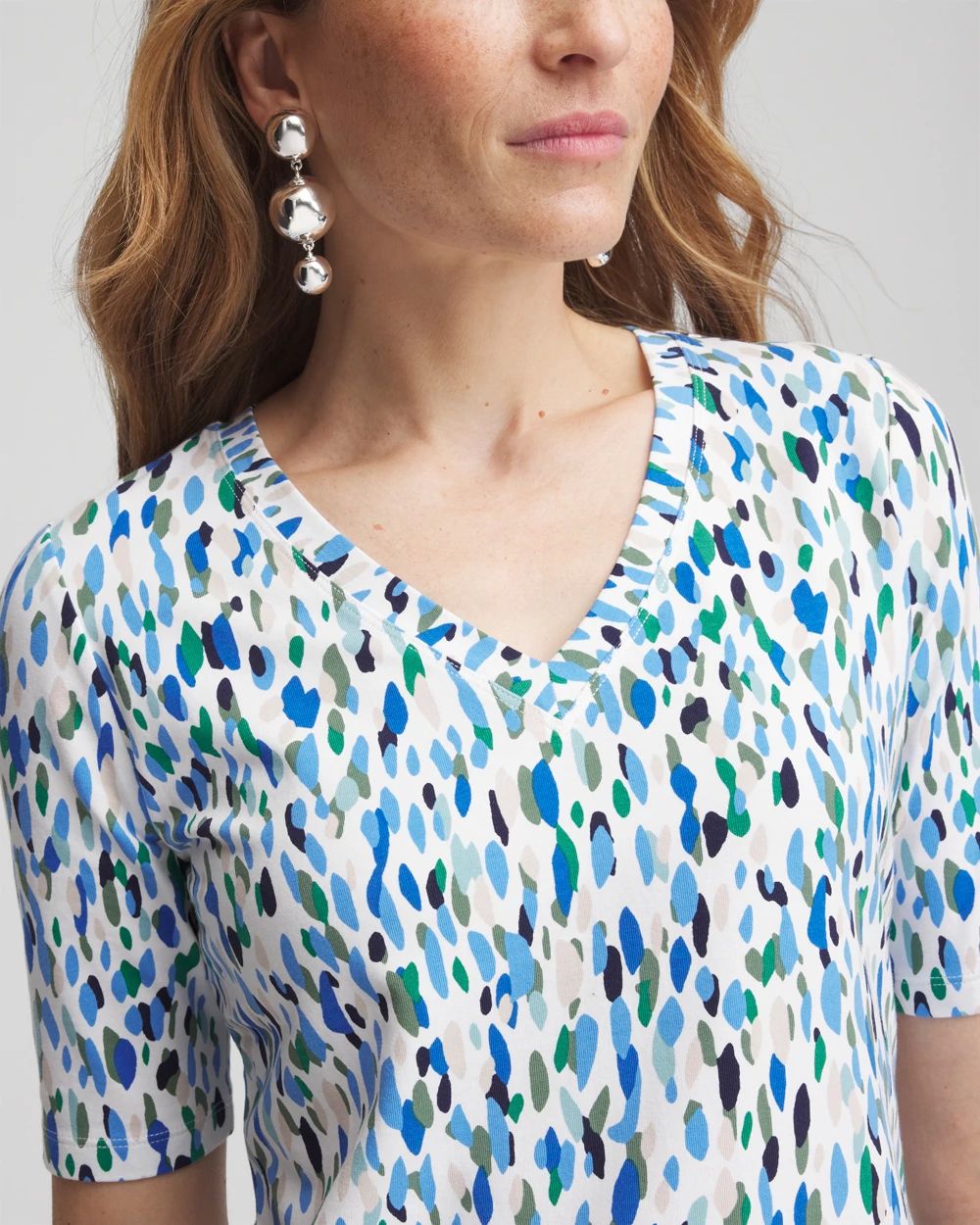 Cotton V-Neck Tee