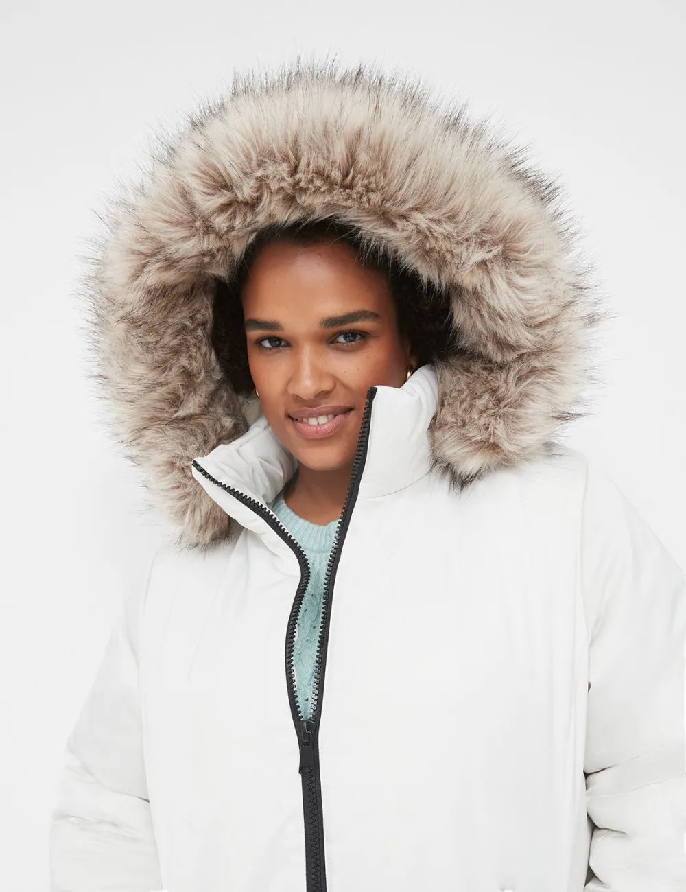 Hooded Heavy Puffer Coat