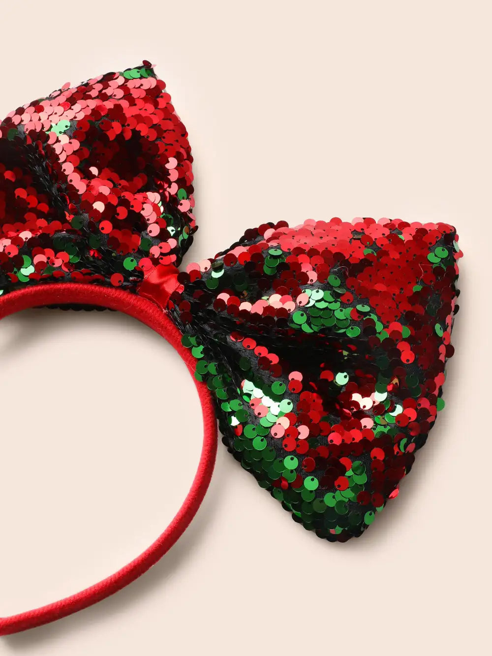 Sequin Bow Headband