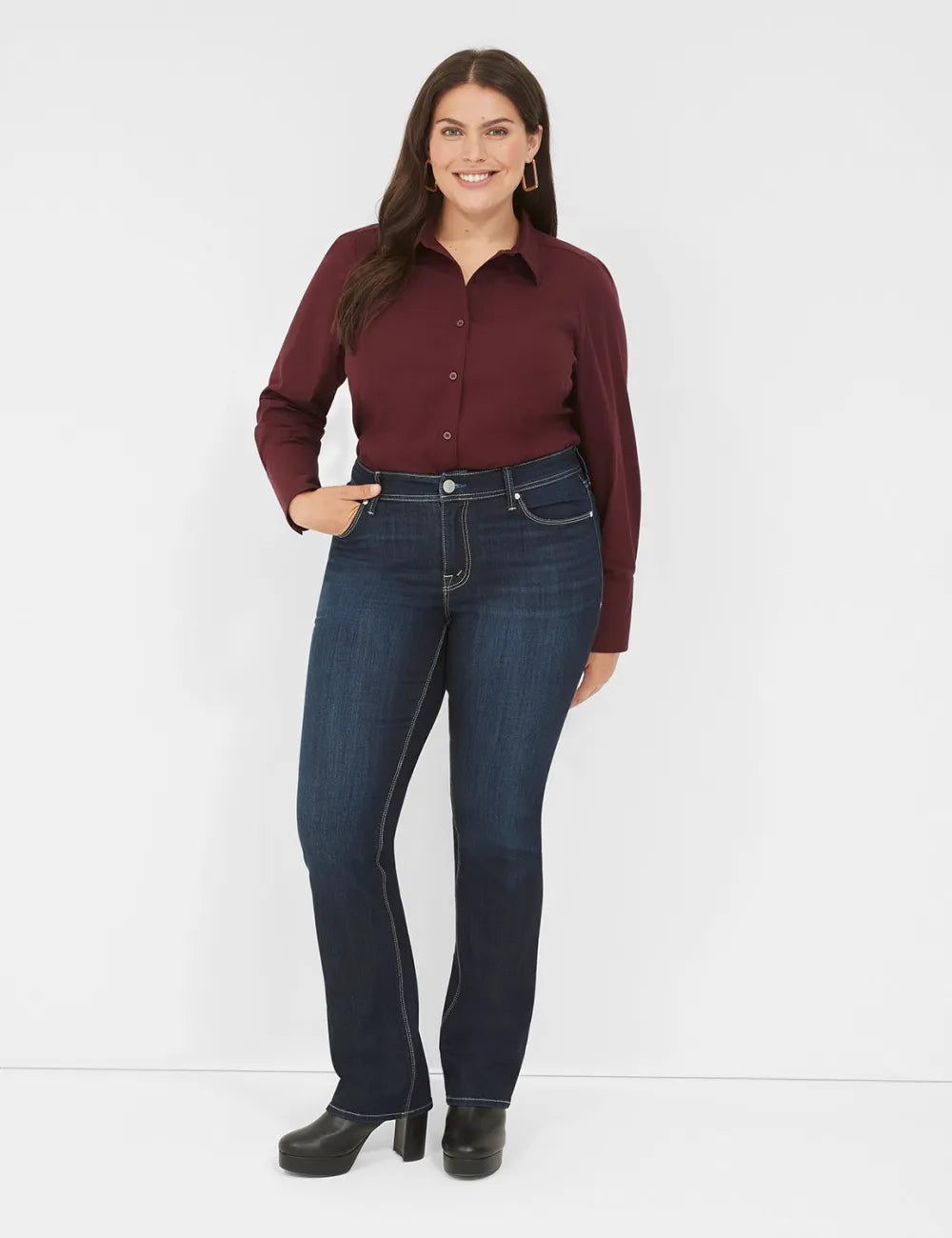 Seven7 Boot Jean - Back Pocket Embellishment
