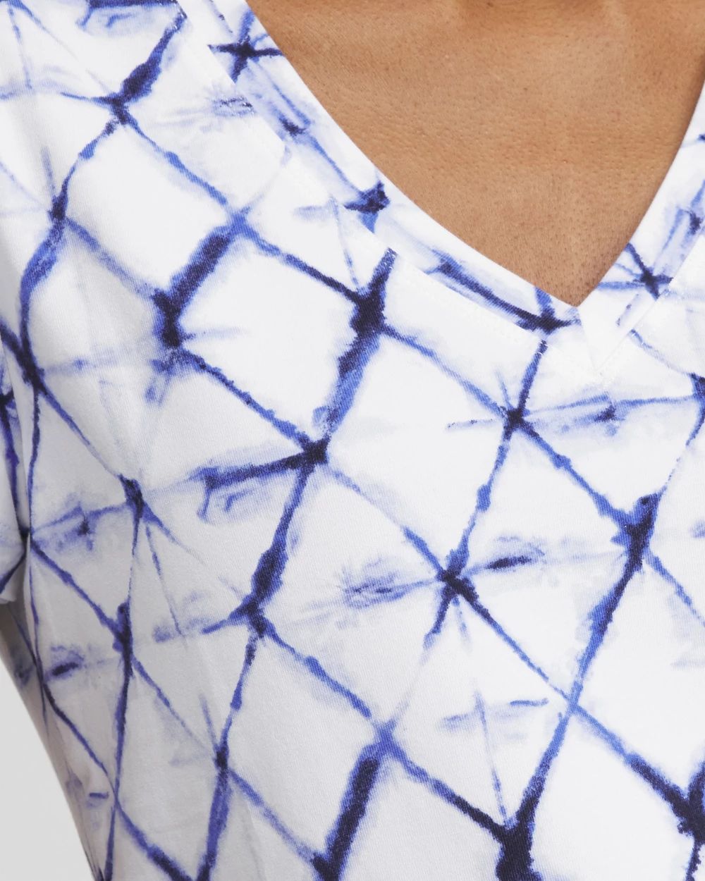 Tie Dye V-neck Perfect Tee