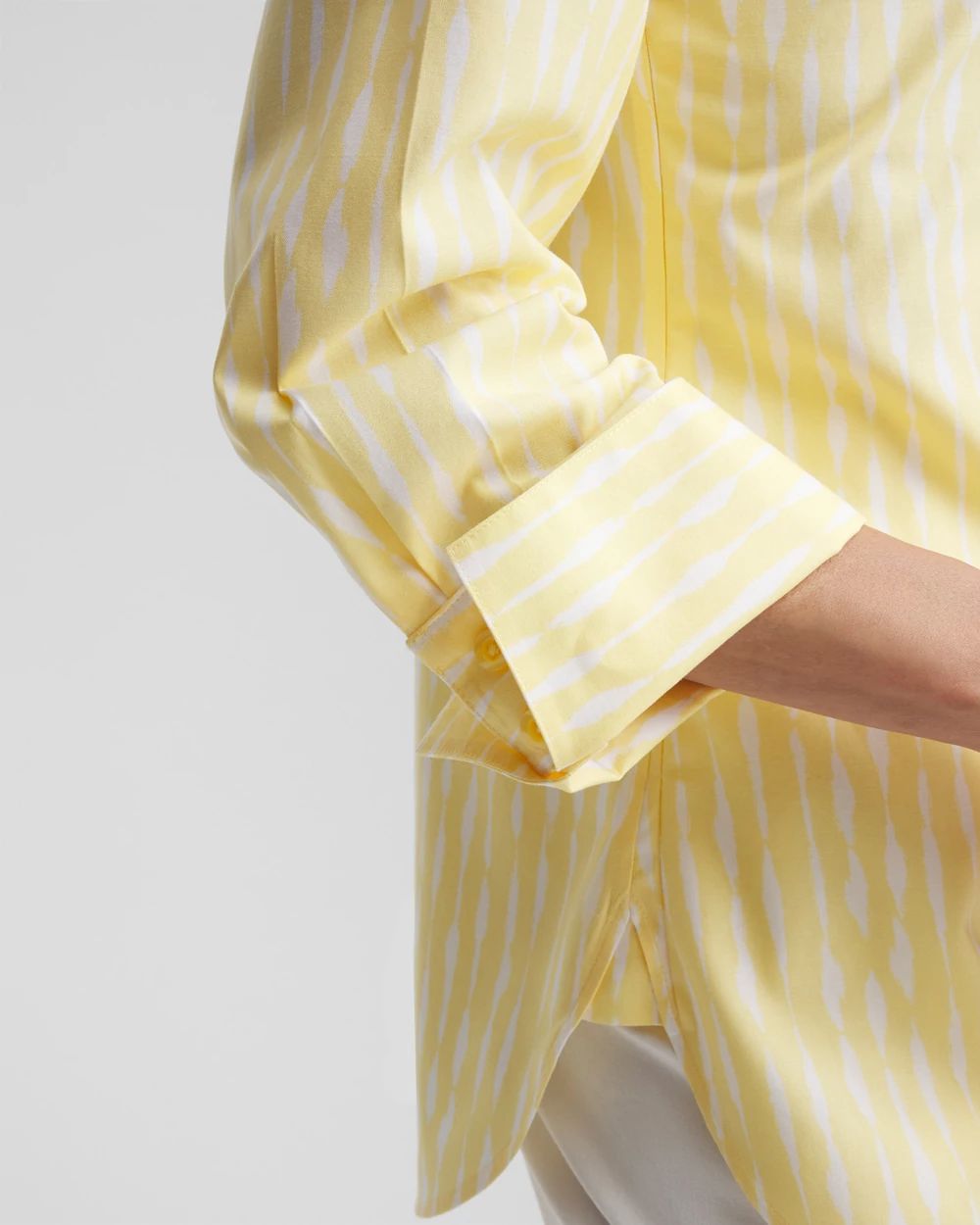 No IronTM Golden Striped Shirt