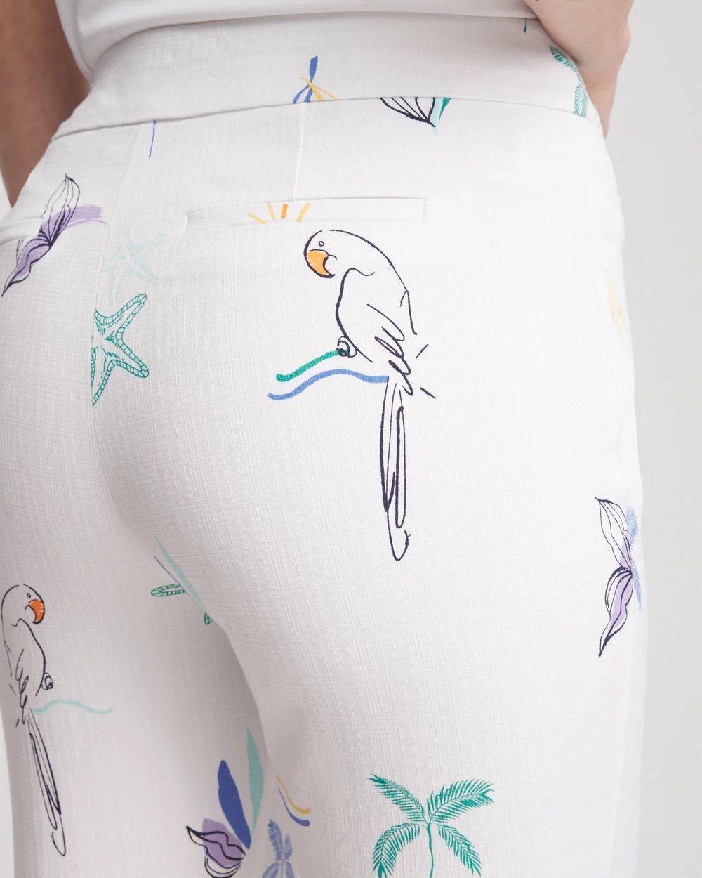 BrigitteTM Island Pull-On Capri Pants