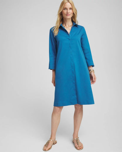 No IronTM Shirt Dress