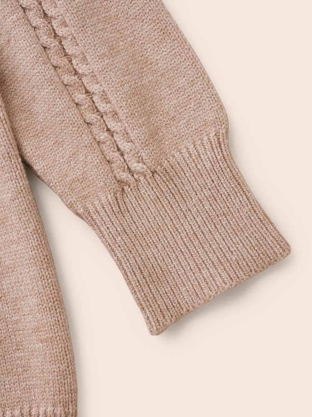 Supersoft Essentials V Neck Cable Knit Pullover