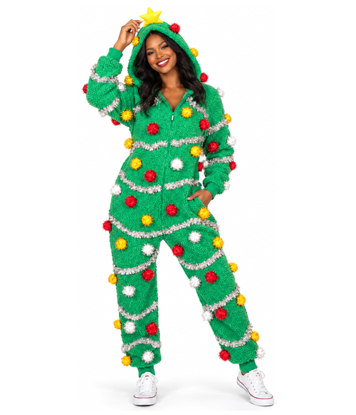 Women's Oh Christmas Tree Jumpsuit