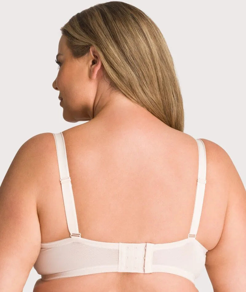 Sheer Minimizer Bra - Nude Pink