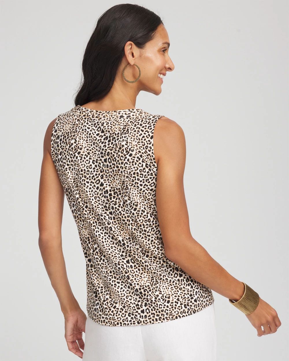 Touch of CoolTM Jersey & Satin Tank Top