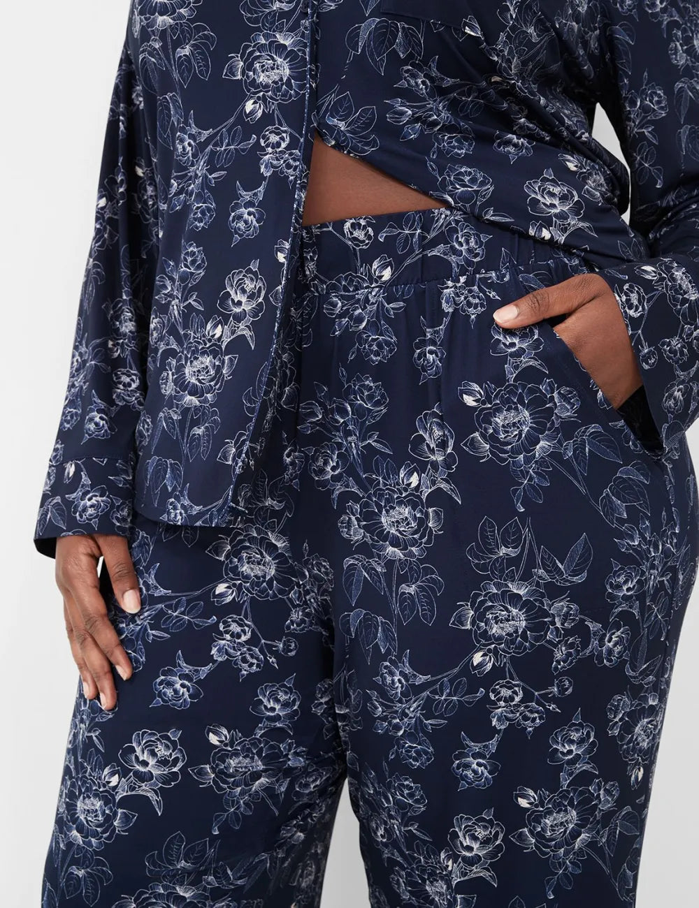 DreamyCool Collar-Shirt & Pant PJ Set