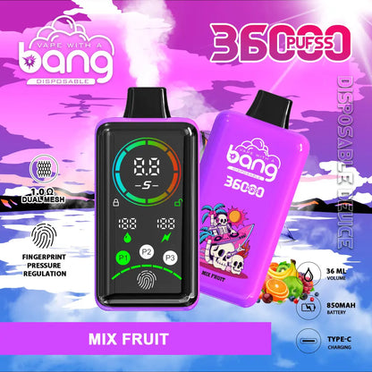 Bang 36000 Power Advanced Fingerprint Power Regulation 36K Puffs Disposable Vape