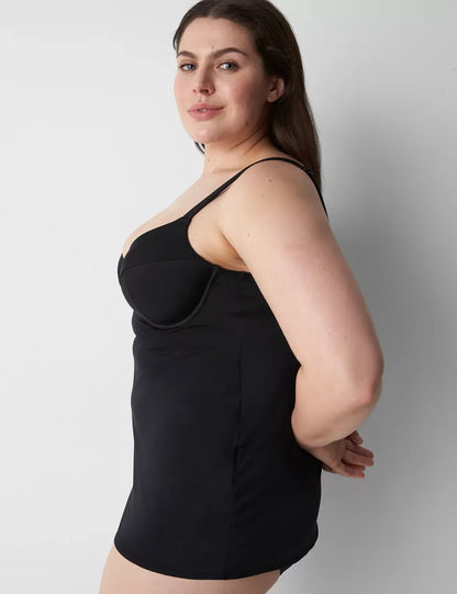 Fitted Underwire Balconette Swim Tankini