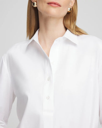 No IronTM Knit Mix Tunic
