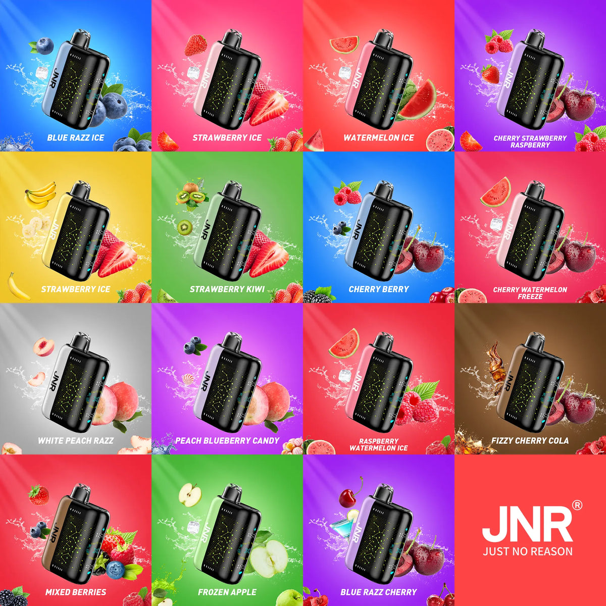 JNR Plus X 26000 26K Puffs Hottest LED Display Disposable Vape