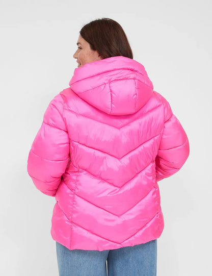 Puffer Coat With Hood