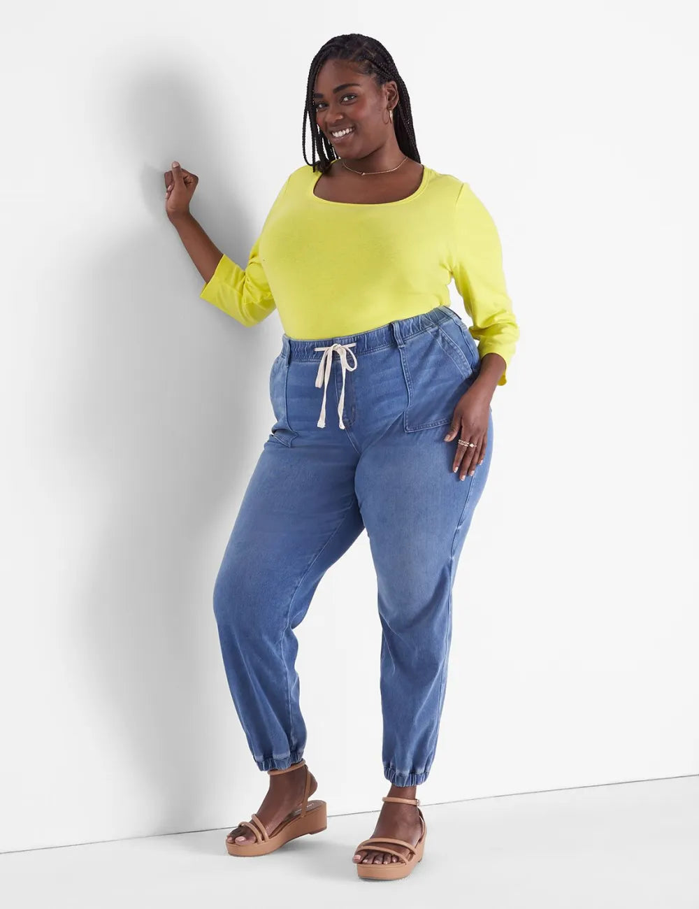 Pull-On Boyfriend Jogger Jean