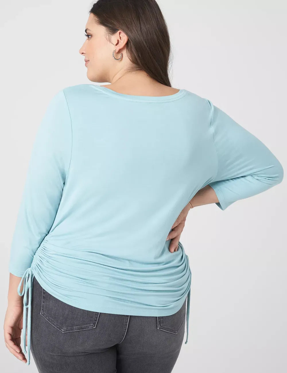 Classic Side-Ruched Tee