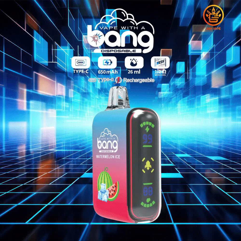 Bang Rocket 18000 Puffs Dual Mesh Disposable Vape Electronic Cigarette Pod