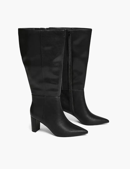 Wide Calf Dream Cloud Dressy Heeled Boot