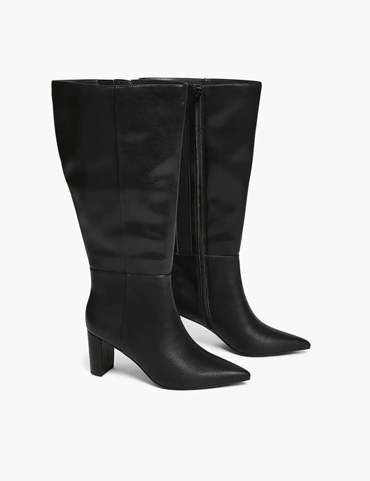 Wide Calf Dream Cloud Dressy Heeled Boot