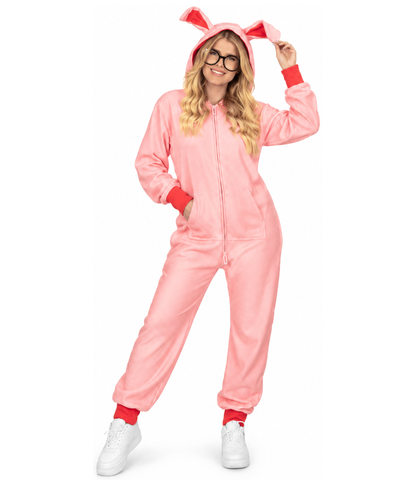Women's Christmas Story Bunny Jumpsuit