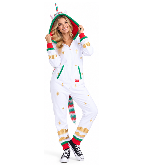 Women's Festive Fantasy Unicorn Jumpsuit