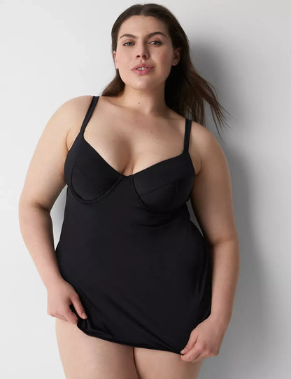 Fitted Underwire Balconette Swim Tankini