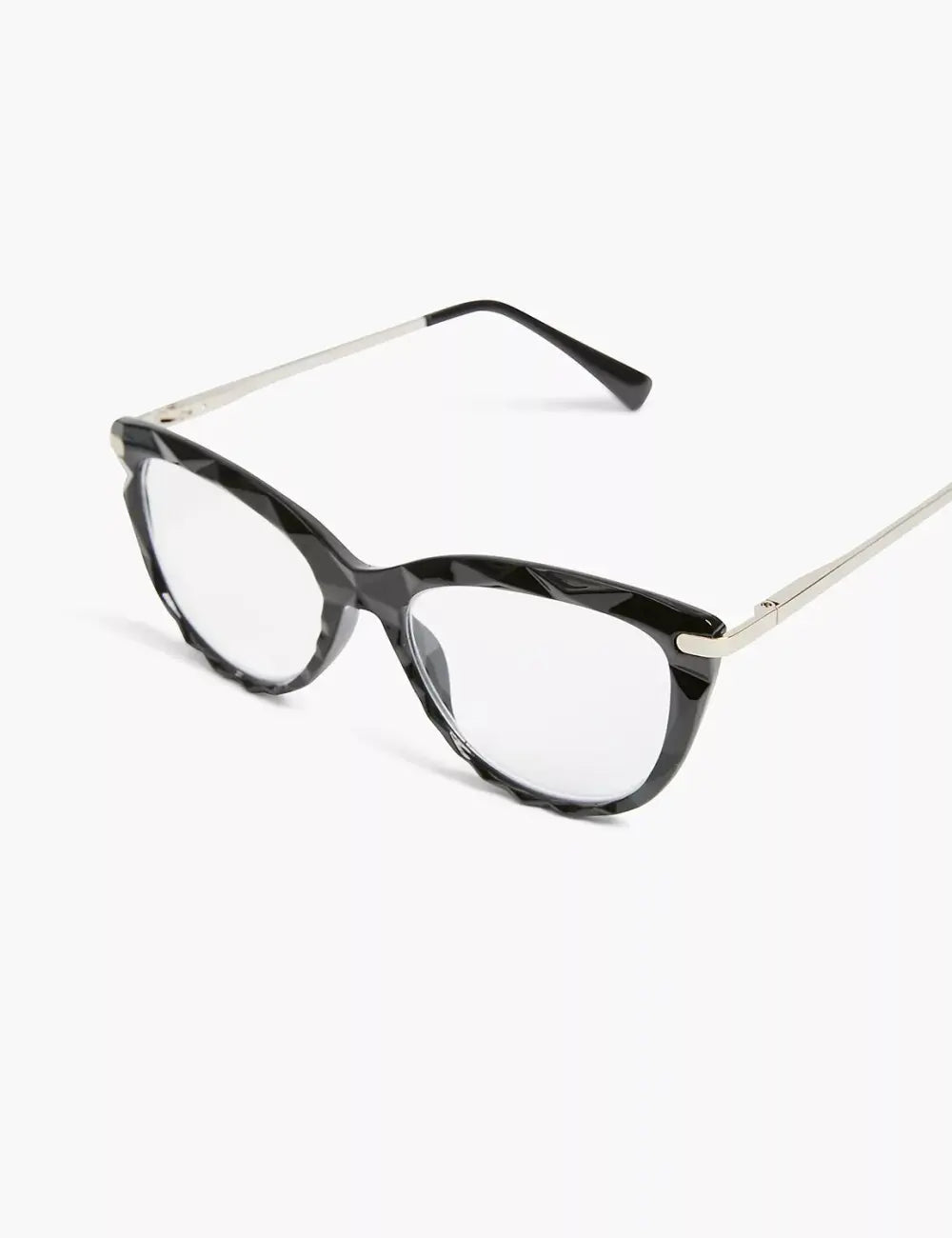 Textured Cateye Reader Glasses