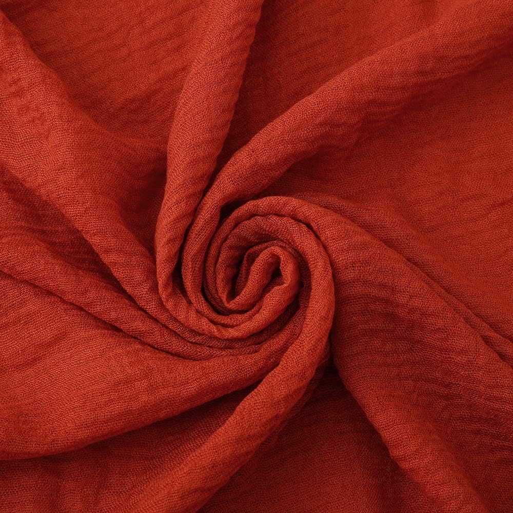 Soft Cotton Hemp Scarf Wrap Long Hijab Scarves for Women