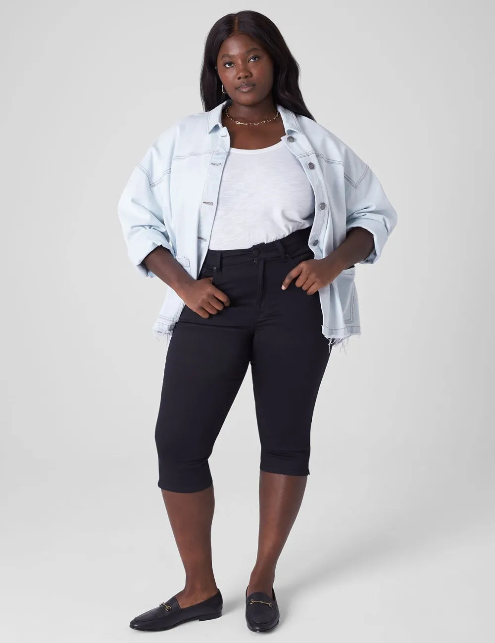 Signature Fit High-Rise Skinny Pedal Jean