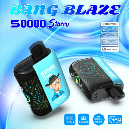 Bang Blaze 50000 Puffs – Starry Screen Disposable Vape