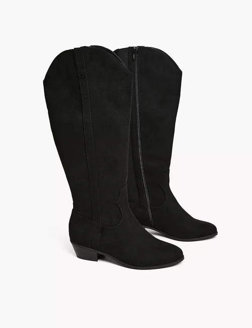 Wide Calf Dream Cloud Western Tall Boot