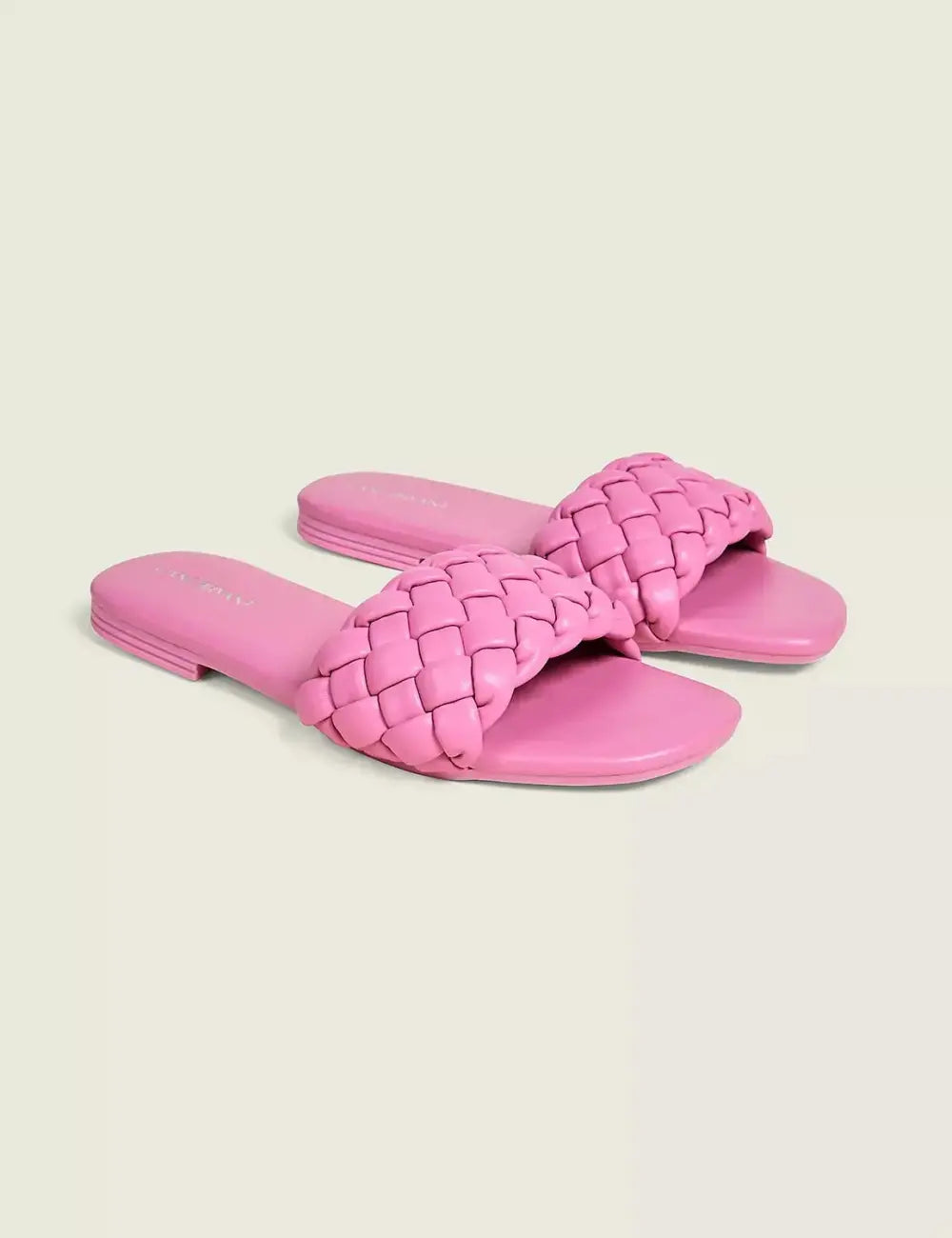 Dream Cloud Braided Faux-Leather Slide