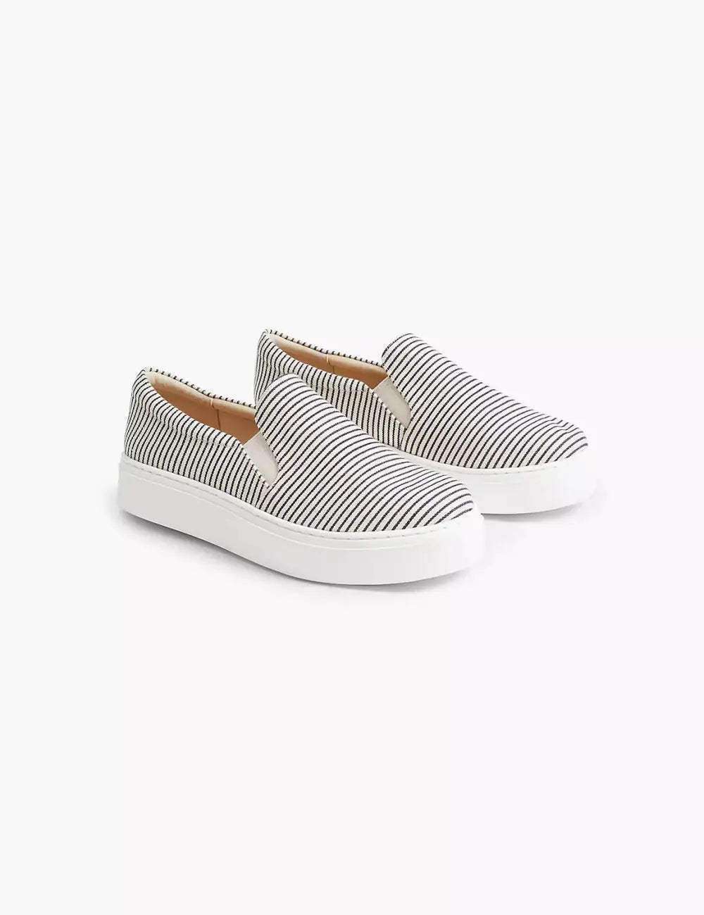 Dream Cloud Striped Slip-On Platform Sneaker