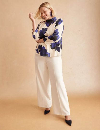 High-Rise Perfect Drape Wide Leg Pant - Fully Lined