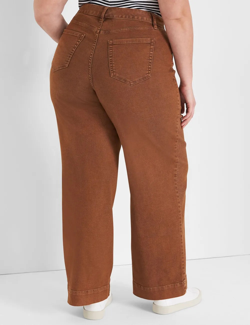 Signature Fit Wide Leg Color Jeans