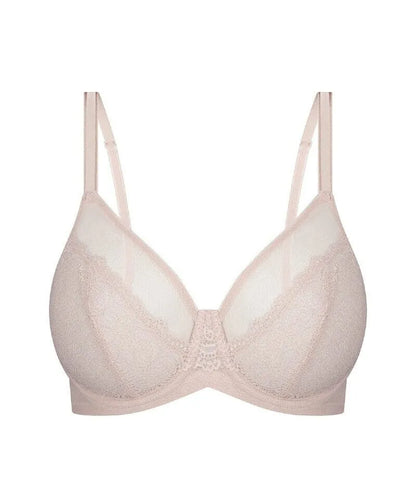 Sheer Minimizer Bra - Nude Pink