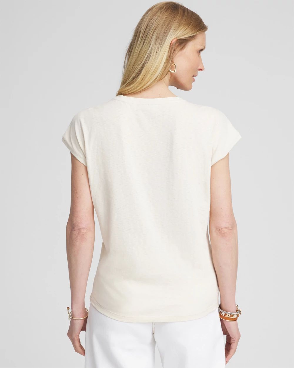 Inverted Knot Front Tee