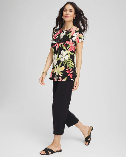 TravelersTM Tropical-Lily Tunic