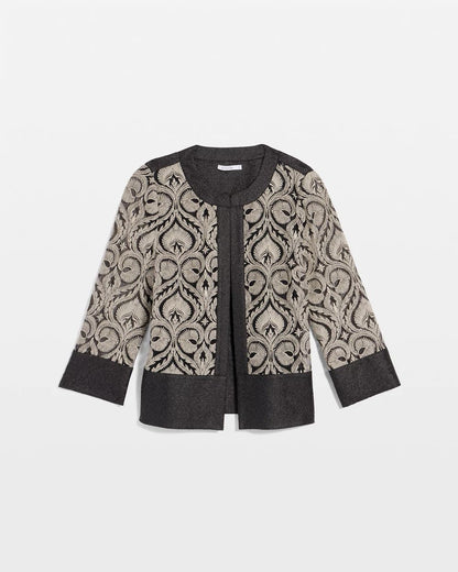 TravelersTM Collection Crushed Lace Jacket