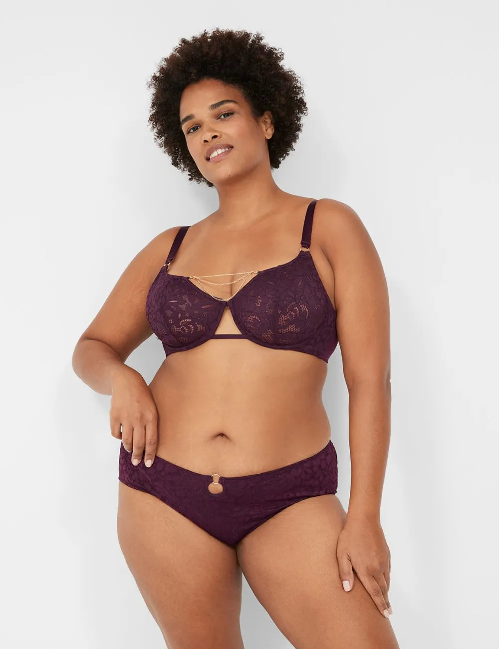 Jewelry Unlined Demi Bra
