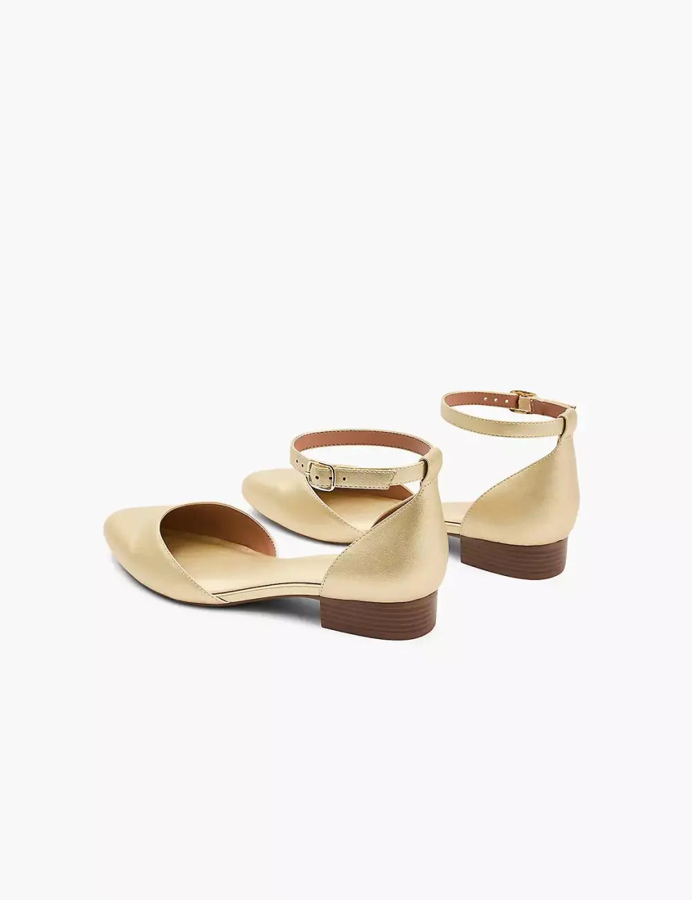 Dream Cloud Two-Piece Ankle-Strap Flat